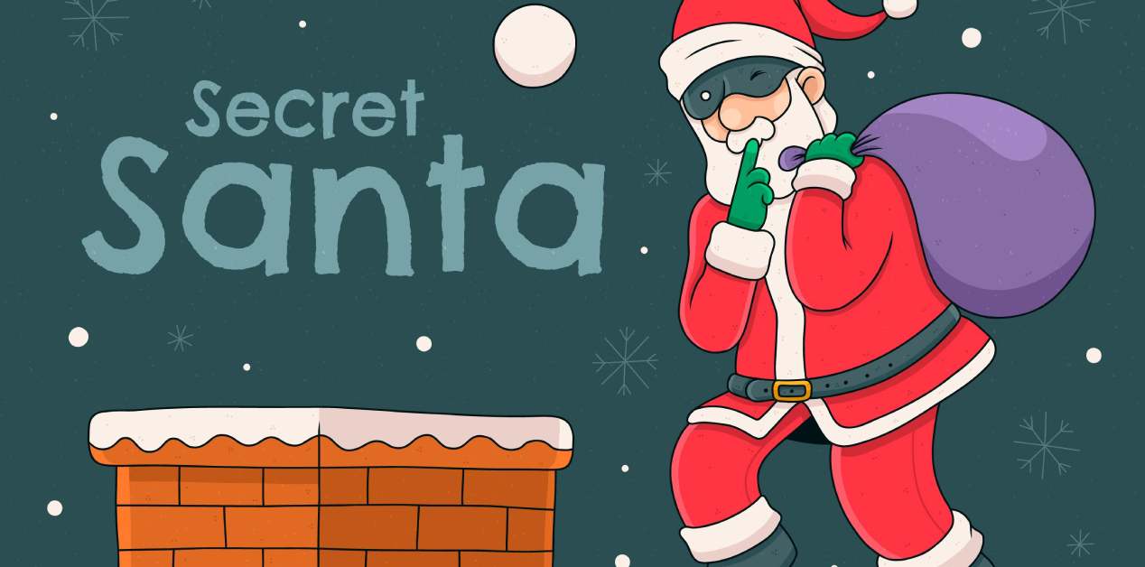 What is the secret Santa? How is it celebrated?