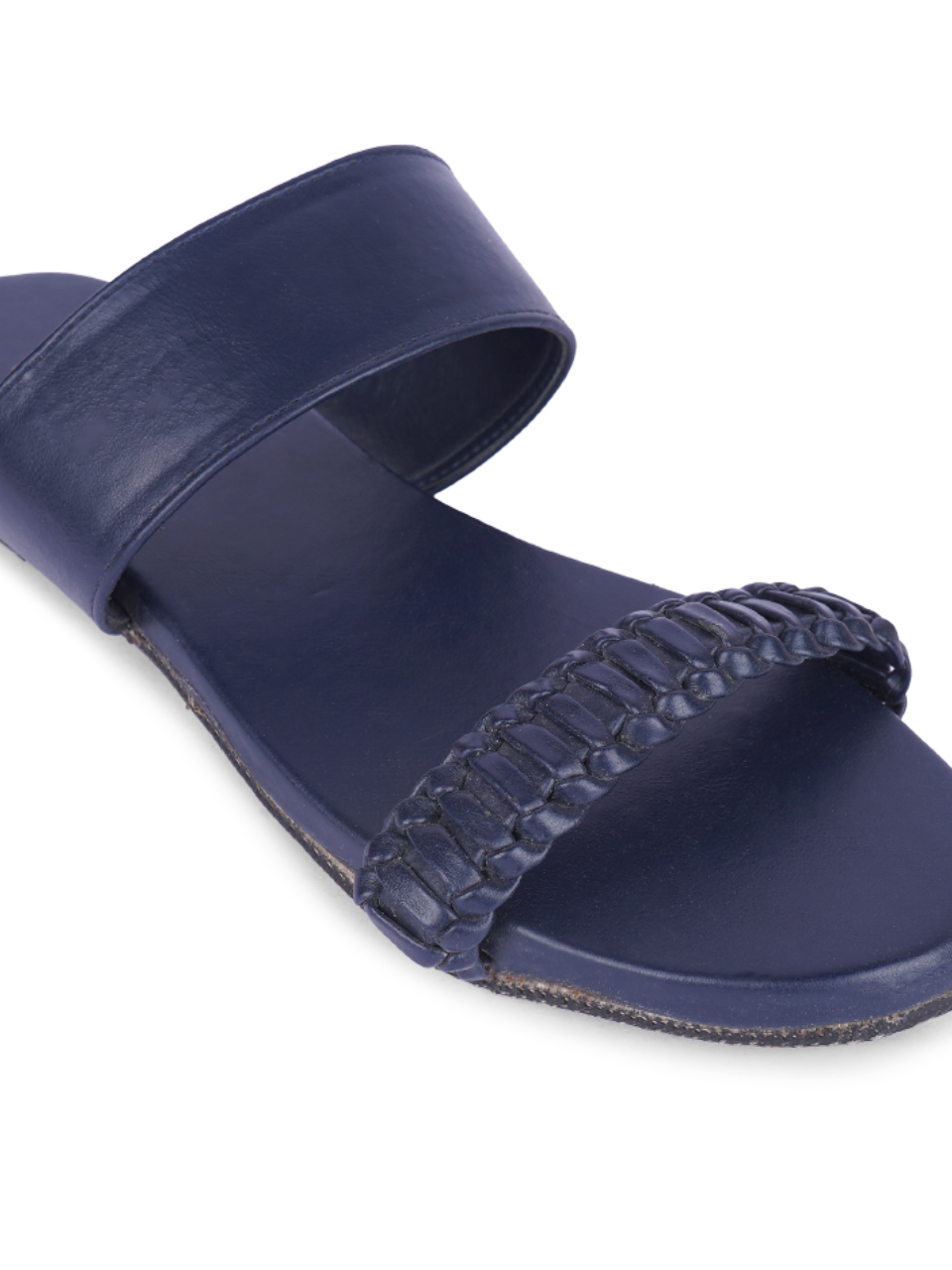 Paaduks Women Corda Dark Blue Sandals
