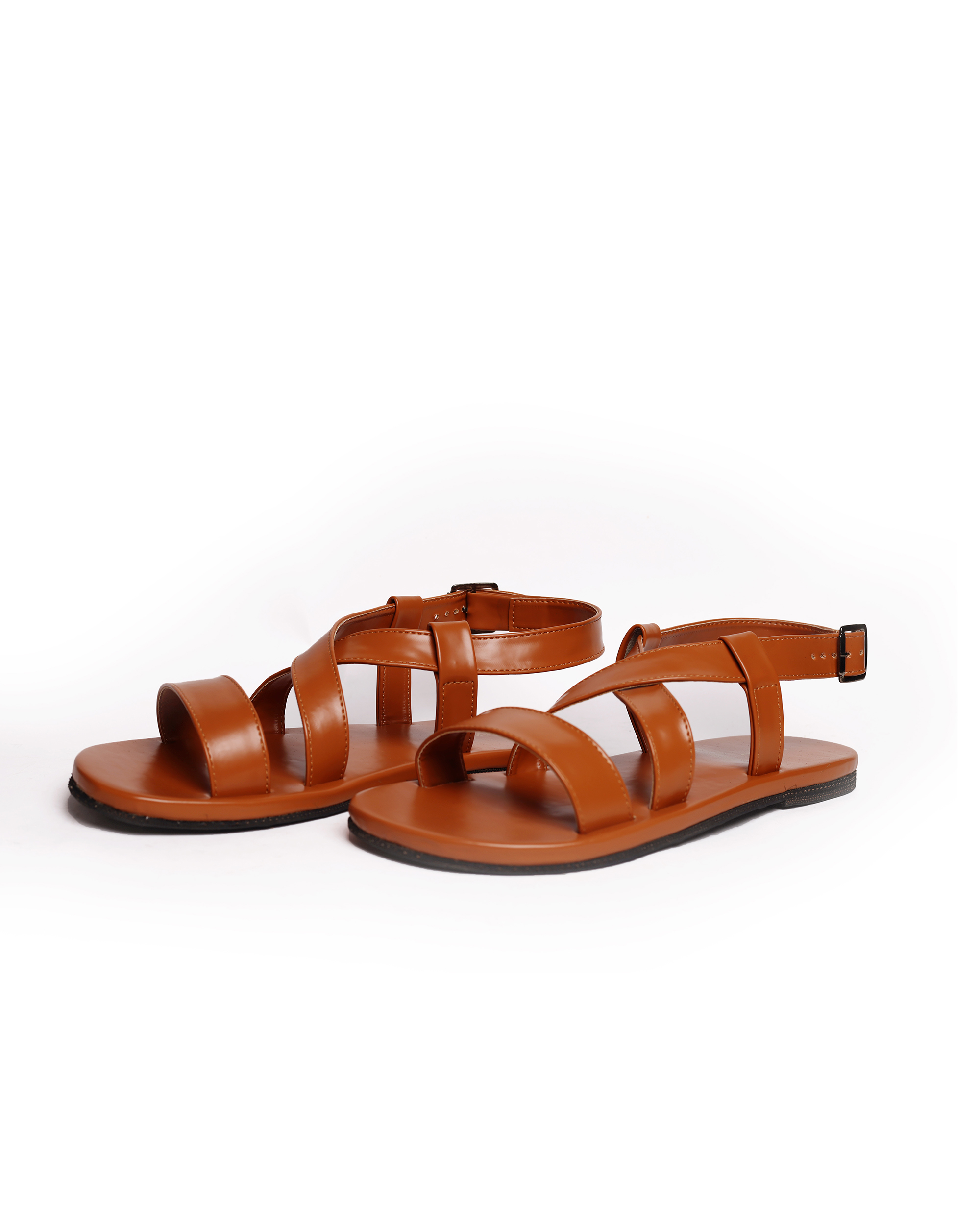 Paaduks Calor Tan Sandals For Men - Orgo All-Natural