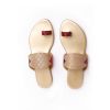 Product: Paaduks Solid Ina Gold One Toe Flats For Women