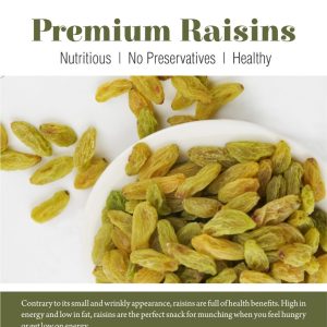 Product: Natures Park Premium Raisins – Seedless Dried Kishmish without Seeds, Dry Grapes Dry Fruits Raisins