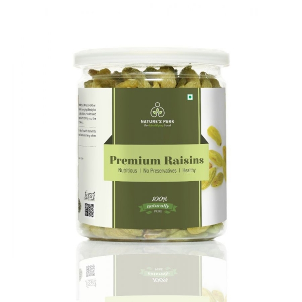 NATURE PRIME Black Raisins 1 Kg| Kismis | Rich In Iron & Vitamin B |  Seedless Green Kishmish | Healthy Snacks | Dry Fruits, Fresh
