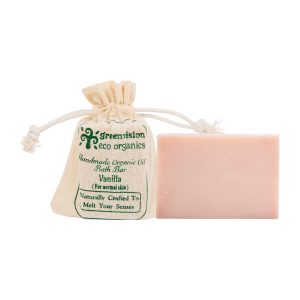 Product: Greenvision Eco-Organic Handmade Organic Oil Bath Bar – Vanilla (For All Skin Types)