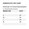 Product: BAMBOO FABRIC SPORTS BRA | BOLD | Size S