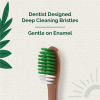 Product: Teeth-a-bit Neem Toothbrush Adult Hefty Handle with Gum Sensitive Soft Bristles Pack of 2 (Forest Green)